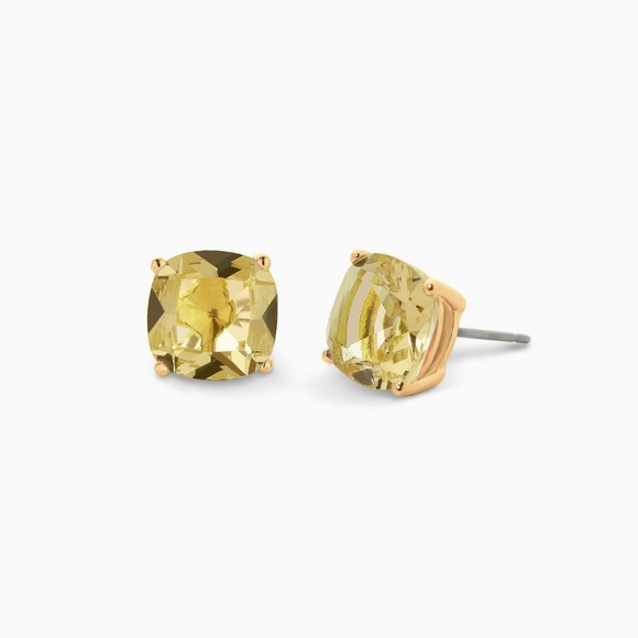 :: Stella & Dot Luxe Studs - Yellow - Picture 6 of 6